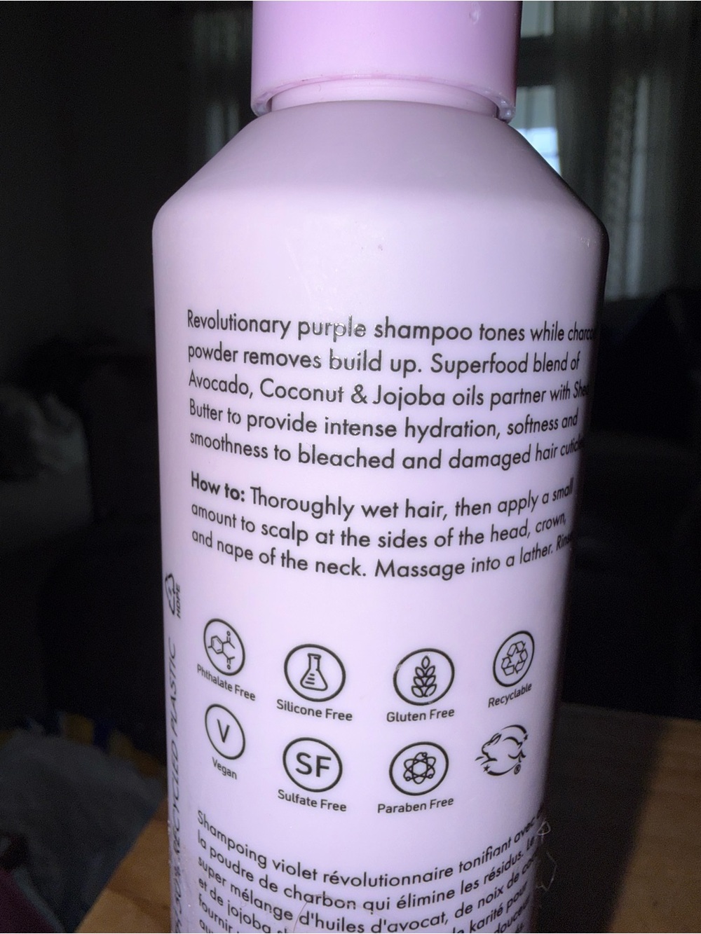 Fekkai Blonde Rx Purple Toning Shampoo - Picture 3 of 5
